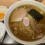 Oomiya Taishouken - 中華麺　生卵トッピング