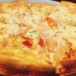 つる福 - 明太ポテトピザ