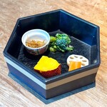 Onfunayado Iroha - ちりめん山椒/香の物/酢の物/季節のお惣菜
