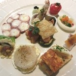 ヴォーロ・コズィ - ヴェネツィア風魚介の前菜盛り合わせ