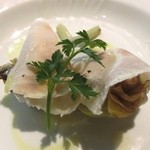 ヴォーロ・コズィ - アーティチョークのバターソテー　生ハム添え