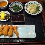 Kushiage Chousuke - 串カツ定食　８５０円