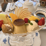 コーヒーパーラー ヒルトップ - プリンアラモード