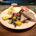 ワイン食堂 アネルカ - ■旬のオススメ前菜5種盛り￥2.580［by pop_o］