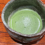 Kouran - 店主がたててくれたお抹茶