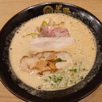 半蔵製麺 - 伊勢海老の味噌らぁめん