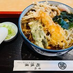 越後屋 - てんぷら蕎麦（大盛）1,200円