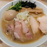 麺屋 伊藤 - 特製濃厚鶏白湯煮干し
