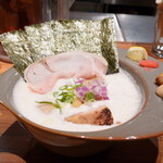 RAMEN FACTORY TORISETSU - 本日いただいた、”鶏白湯ラーメン-SPECIAL-” 1,300円