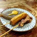 マーちゃん - こんにゃくや牛すじも美味しかったけどごぼううますぎる…