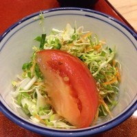 八千代鮨 - 131211　ランチのサラダ