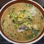 Ajiyoshi - 味噌野菜ラーメン 大盛り