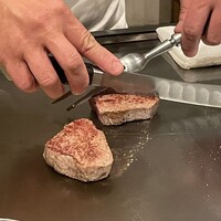 隠れ里車屋 - 和牛のフィレ