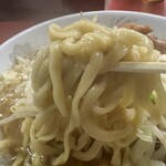 ラーメン二郎 - オーションワシワシ麺