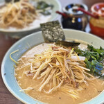 ラーメンスズキ - ネギラーメン+みそ味に変更