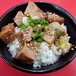 Yamaokaya - 2024年1月　コロチャーシュー丼　350円