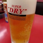 山岡家 - 2024年1月　生ビール ジョッキ　600円