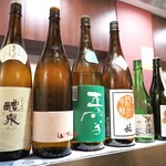 居酒屋 一平ちゃん - 日本酒たち　他にもたくさんあります
