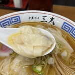 中華そば 三太 西中田店 - ワンタン