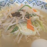 Mampuku - タンメンとミニカツカレーライスセット 920円