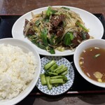 Eiraku - レバニラ炒め定食