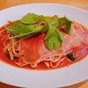 キャメルダイニング - 生ハムとゴルゴンゾーラのタリアテッレ (1,540円・税込)