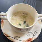 西洋料理 BIZENYA - 有機野菜のスープ