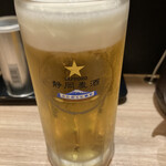 Ishimatsu Gyouza - 生ビールは静岡麦酒