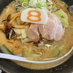 ８番らーめん 中川原店 - 