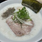 本気製麺 - ニンニク鶏白湯