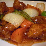 鳳鳴春 - 甘ーい酢豚！