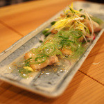 土と青 - 塩豚チャーシュー