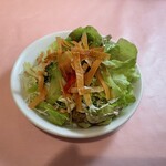 シェフス - セットのサラダ▶︎ドレッシングが旨い