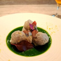 LIAISON AZABUDAI - ⚫イカ 春菊  カラスミ