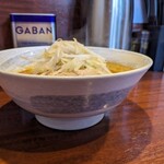 麺屋 づかちゃん - 味噌ラーメンミニ800円