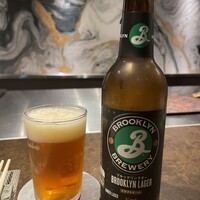 大阪鉄板焼き 神戸牛 TATARA - ブルックリンラガー美味しかったです
