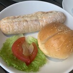 Mlbcafe Fukuoka - ハンバーガーセット！