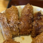 なおかつ - 丼から取り出して、塩・醤油・ソースで、