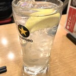 Ikkemme sakaba - いつものレモンサワー。