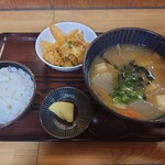 みそ汁や 一汁一菜 - 料理写真: