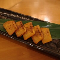 魚の中俣 銀座 - 炙りからすみ