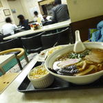 御徒町食堂 - Dec, 10 チャーハンセットの向こうは、