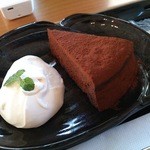 cafe蓮櫻 - チョコレートケーキ