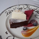 フランス料理 GINKGO - バースデー用デザート