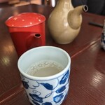 松本蕎麦店 - 蕎麦湯