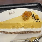 タリーズコーヒー - お芋とリンゴのムースケーキ