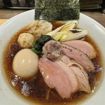 Kamodashi Chuukasoba Menya Yoshiki - 特製鴨出汁中華蕎麦(醤油)