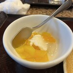 鉄板焼ステーキ 一ッ葉ミヤチク - 別デザート