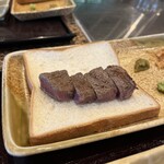 鉄板焼ステーキ 一ッ葉ミヤチク - ロース第2回目