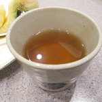 おんどる - 食後はコーン茶。